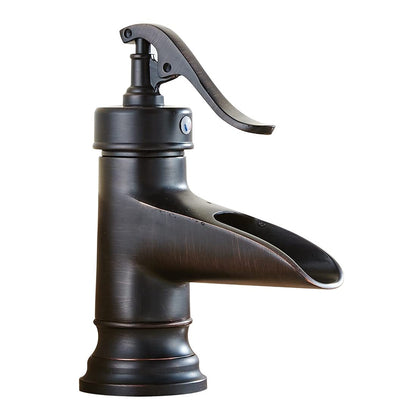 SimplyCopper 19" x 14" Oval Copper Bath Sink with Barbed Wire Design 7" Faucet and Lift & Turn Drain Included