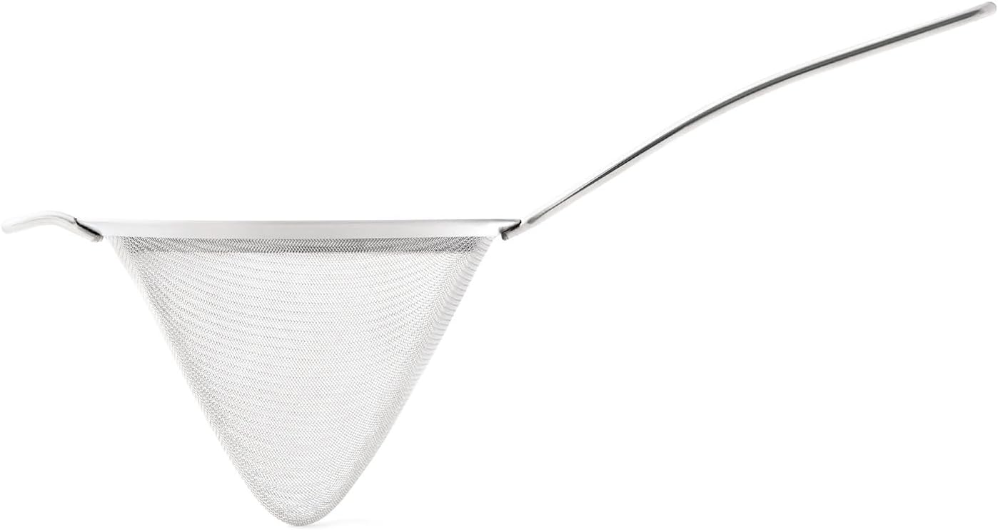 Cuisipro 12.5" Cone Strainer, White for Kitchen Use