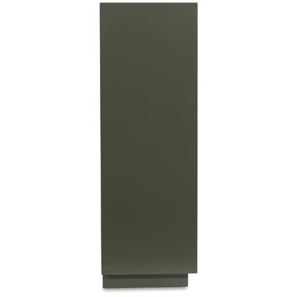 Signature Design by Ashley Geirwood Contemporary Accent Cabinet with Shelf and Geometric Pattern, Green
