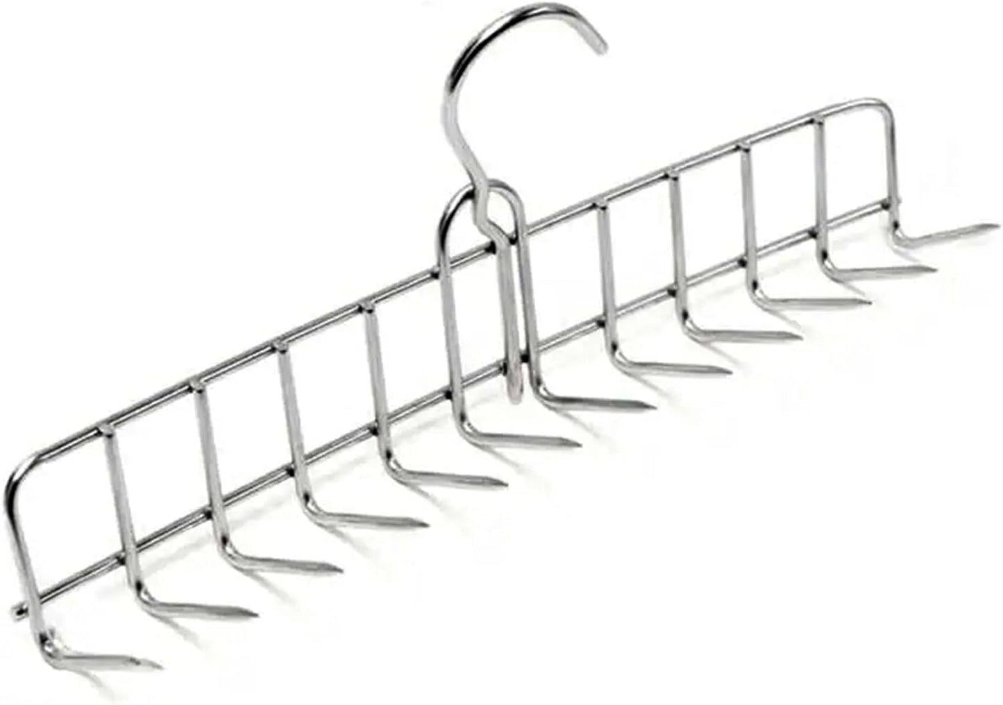 12-Prong SUS304 12.5 5.8 The Sausage Maker Bacon Hanger Meat Hooks Stainless Steel, Heavy Duty Butchers Hook