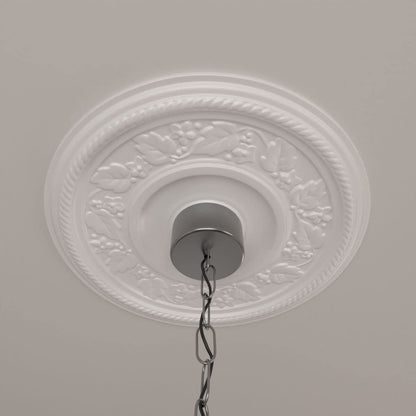 16 1/8"OD x 3/4"P Tyrone Ceiling Medallion (Fits Canopies up to 6 3/4")