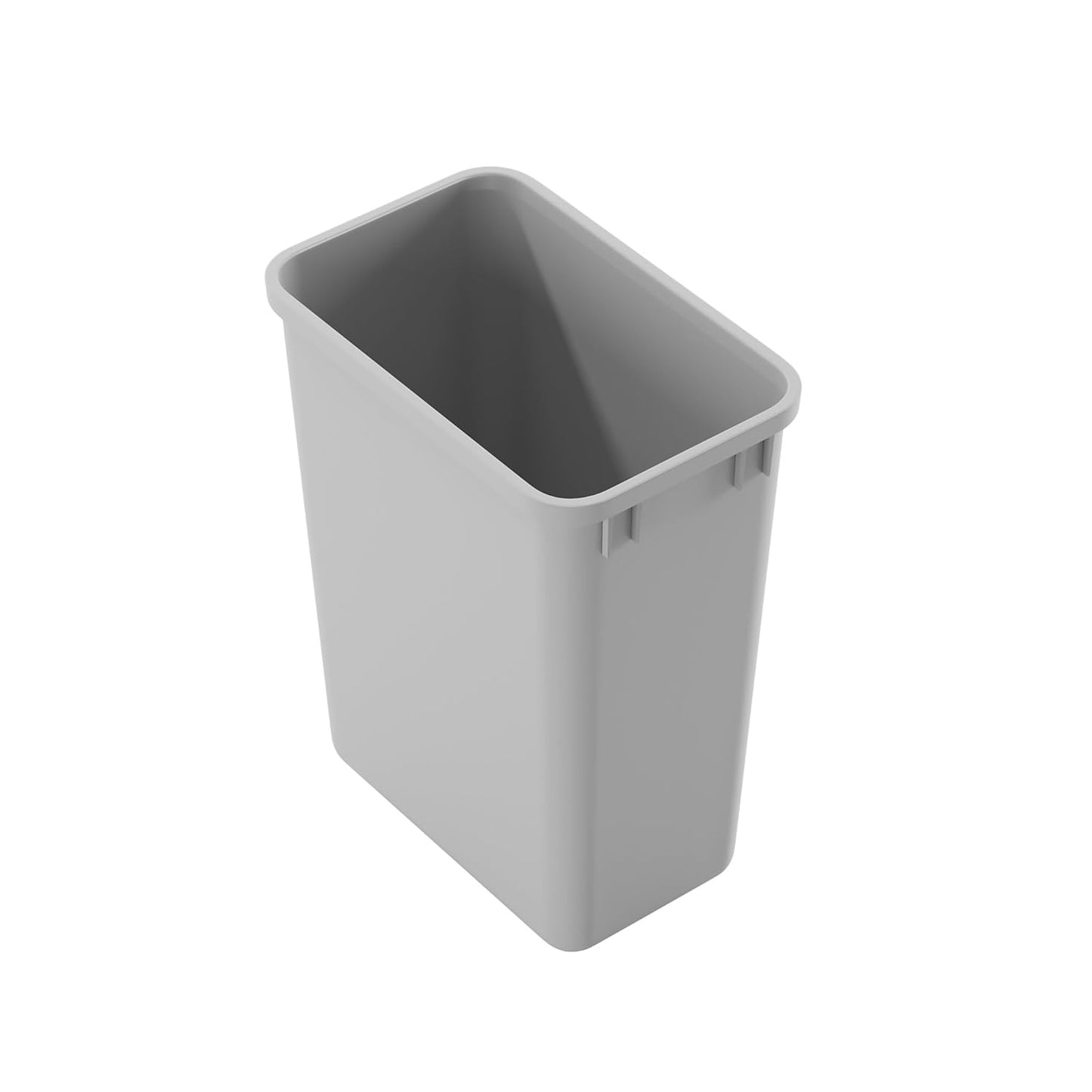 35L 37Qt/9.2Gal, 4000 35 04) Dowell Wastebasket Trash Container, Plastic, Stackable, for Kitchen/Bathroom/Office, Fits