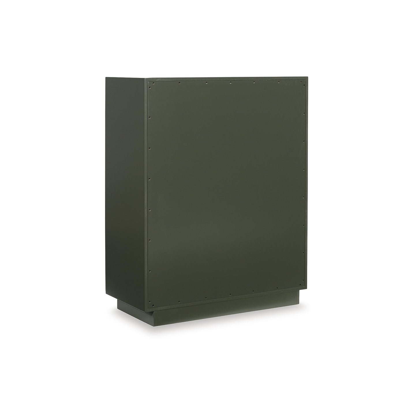 Signature Design by Ashley Geirwood Contemporary Accent Cabinet with Shelf and Geometric Pattern, Green