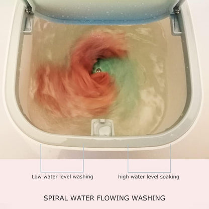 Portable Washing Machine, 3.8L Mini Washer for Baby Clothes, Underwear, USB Powered Desktop Washing Machine