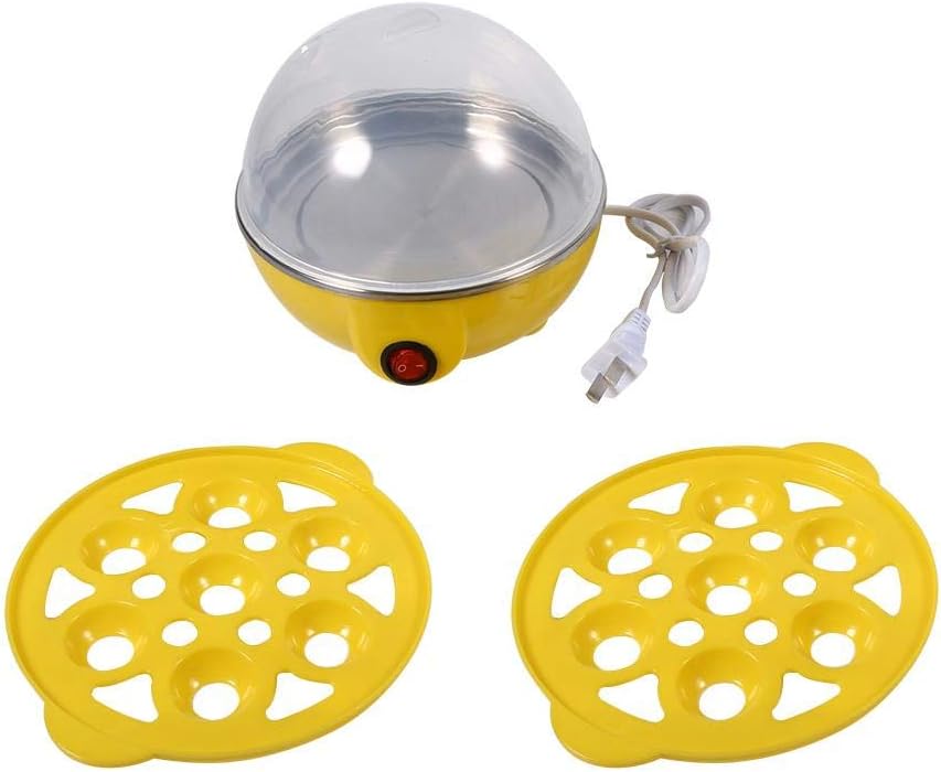 Sugoyi Egg Cooker, 220V Multi-Functional Double-Layer Electric Boiler Steamer, 2 Colors