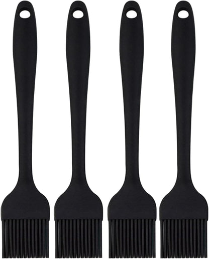 Pastry Brush - Silicone Basting Brush for Cooking, Heat Resistant Food Grade Silicone for BBQ, Grill Baking