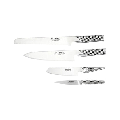 Global Teikoku 5 Piece Knife Block Set
