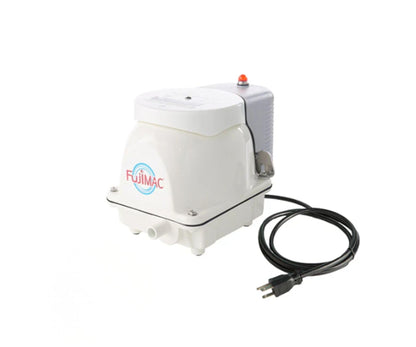 FUJIMAC 80RIIA Alarm Series Pond or Septic Air Pump | Mid-to-High Capacity Linear Diaphragm Pump for Aerobic Treatment Systems. | Quiet, Oil-Free Operation with Thermal Protection and Easy Maintenance