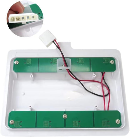 W11043011 LED Light Module for Whirlpool Kenmore Maytag Fridge, Replace W10866538 PS12070396
