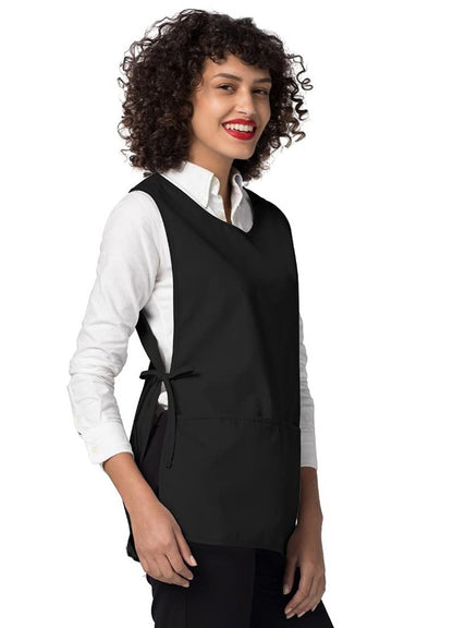 Adar Universal Cobbler Apron 6 Pack - Unisex Cobbler Apron - 7026 - BLK - R