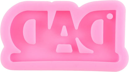 Father's Day Molds, Dad Candy Chocolate Silicone Molds, Heart Bow Tie Beard Fondant Molds Set of 4