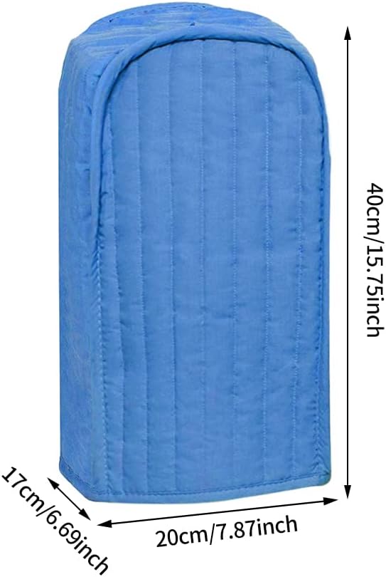 Blender Dust Cover, Stand Mixer or Coffee Maker Appliance Cover, Anti Fingerprint Polyester for Home Kitchen (Blue)
