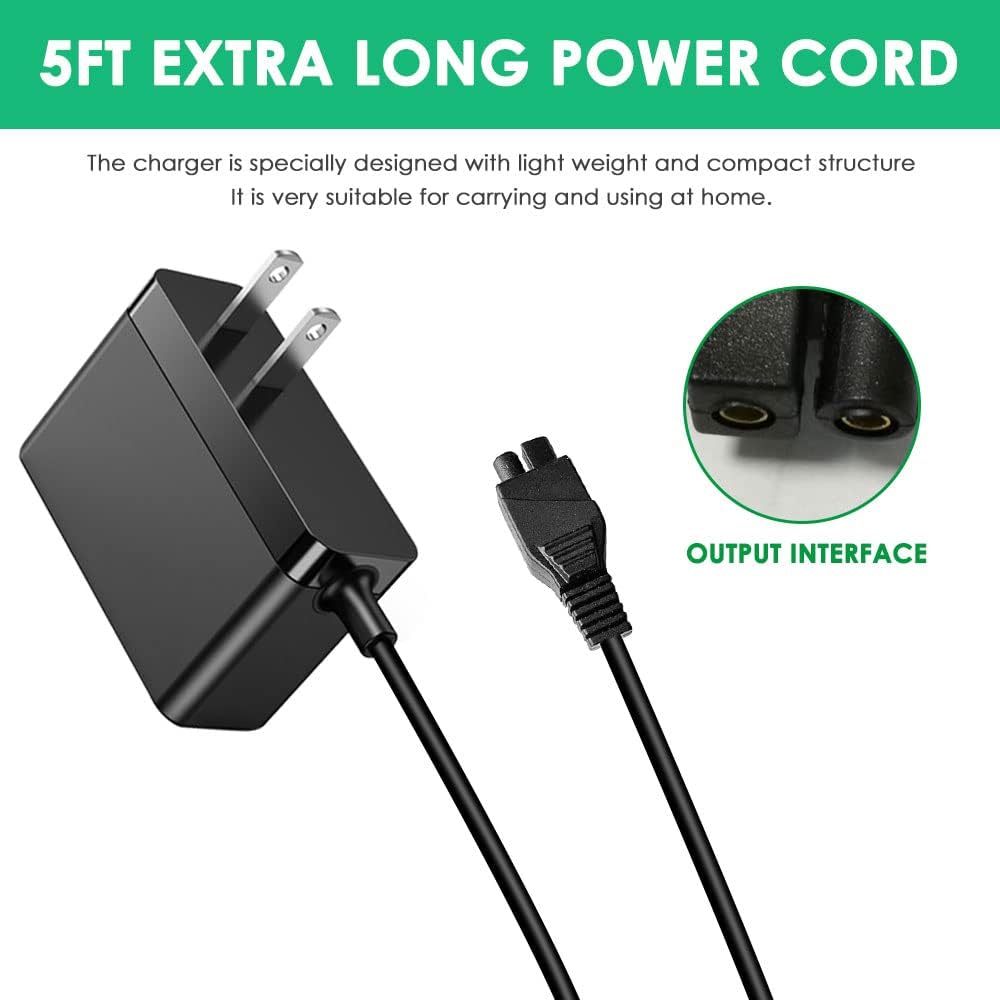 Replacement Charger Compatible with Dirt Devil FlipOut Hand Held Vacuum Cleaner BD10320 Power Adapter Supply P/N