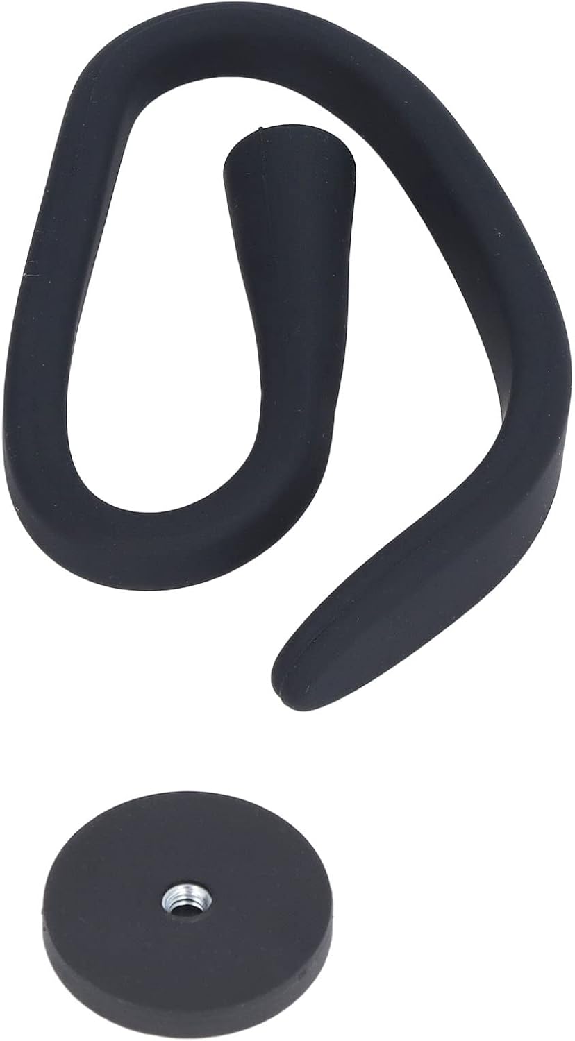 Front Load Washer Door Prop, Flexible Magnetic Washing Machine Door Holder, Universal for Front Load Washer (Black)