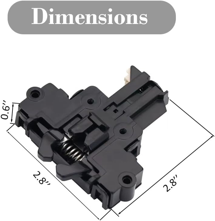 Dishwasher Door Latch and Switch Replacement