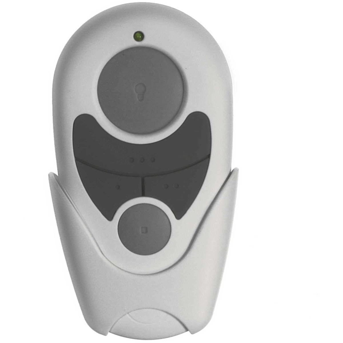 Progress Lighting P2564-2030K Protruding Mount, 5 Walnut Blades Ceiling fan with 18 watts light, Antique Bronze