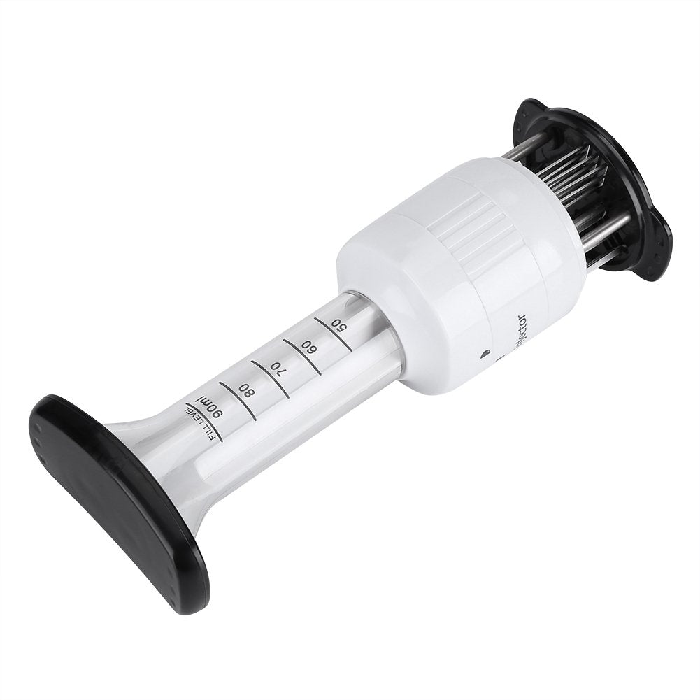 Meat Tenderizer Injector, Flavor Syringe for Steak, Needle Injector for Meat, Kitchen Tool for Marinade