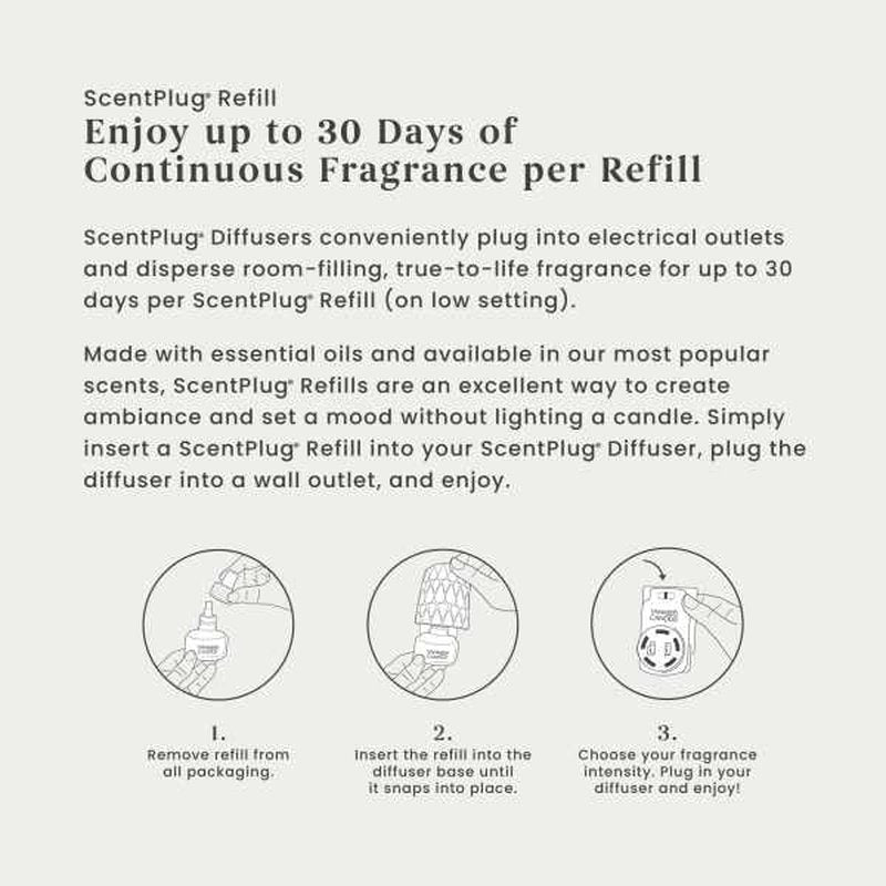 Yankee Candle ScentPlug Refill for Plug in Air Fresheners, Scented Oil Refills, Long Lasting Home Fragrance, Coconut Beach (Pack of 4)
