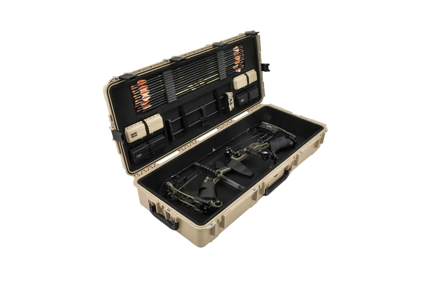 SKB Cases 3i-4217-MPLPT: Mathews Iseries Lift 29.5, 33 & Phase 4 29, 33 Case, Tan, Black Plush