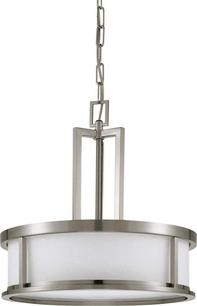 Nuvo Lighting 60/2857 Four Light Pendant, Brushed Nickel