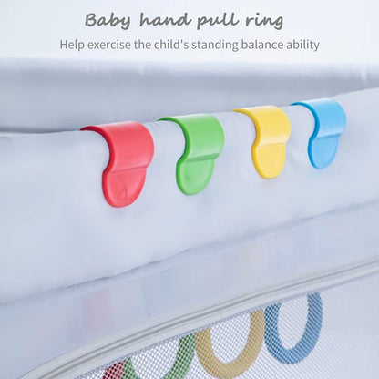 Skiennix Baby Pull-Up Rings - Walking Exercise Assistant for Infants | 4-Piece Set
