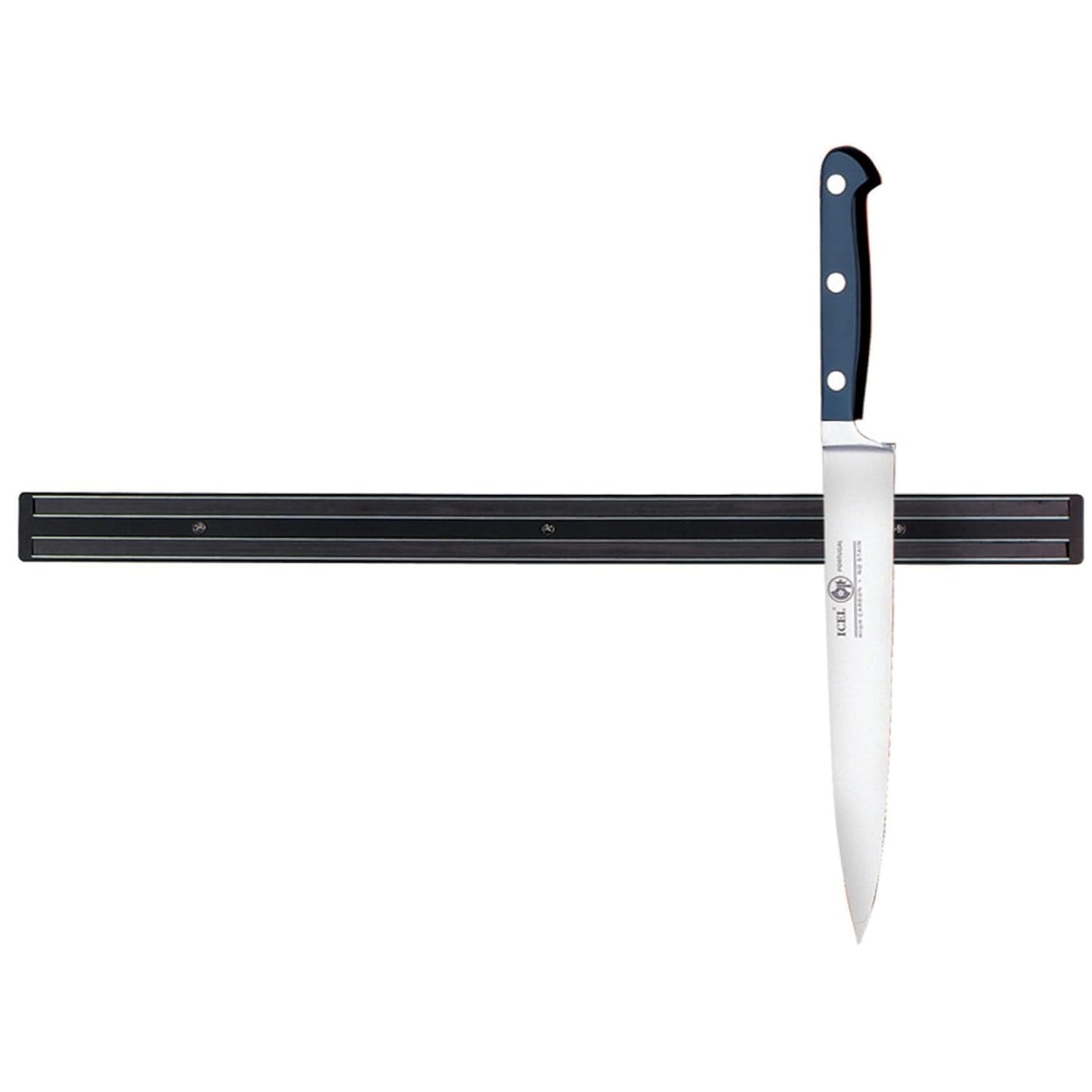 TableCraft 2913P Magnetic Knife Holder, 13" Plastic, Secure Cutlery Storage, Compact Kitchen Organizer