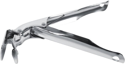 ViaGasaFamido Bowl Clip - Food Tongs, Iron, Polished, Modern, 20.5cm, 1 Piece, Dishwasher Safe
