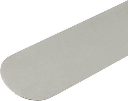 Winco Medium Blade Offset Spatula, 7.75-Inch, Stainless Steel, Brown
