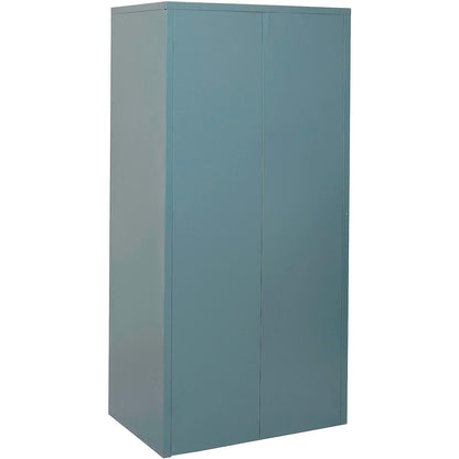 Global Industrial Storage Cabinet with Locking Turn Handle, 4 Height Adjustable Shelves, Steel Construction, 36" W x 24" D x 78" H, Tan, Assembly Required