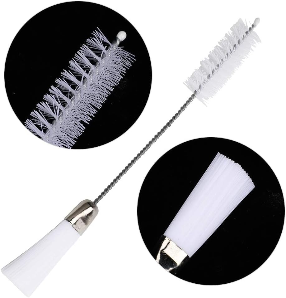 10pcs Nylon Tube Brushes Set, Double Ended Cleaning Brush for Sewing Machine, Dust Removal Tool for Home, Automobile,