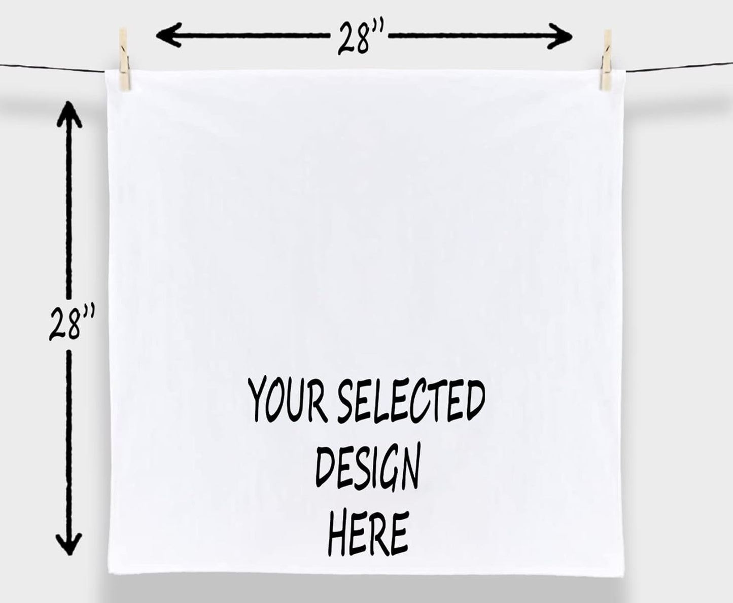 Handmade Funny Bathroom Towel - 100% Cotton, 28x28 Inch, Perfect for Hostess Gift (Would Poop Here Again)