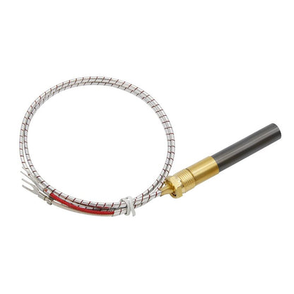 Poagavgs 24" Thermopile Generates Q313A 750 Millivolt Thermopile Assemblies Replacement for Gas Fryer Fireplace Gas Water Heater