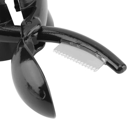 Fdit 2 in 1 Kitchen Quick Chestnut Clip, Aluminum Alloy Nut Cracker Sheller and Opener Plier