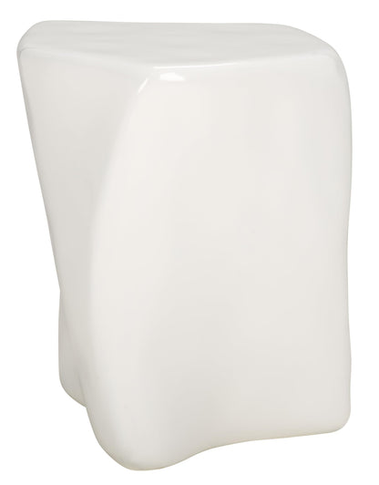 SAFAVIEH Couture Collection Wynnona Contemporary White Concrete Accent Table (Fully Assembled)