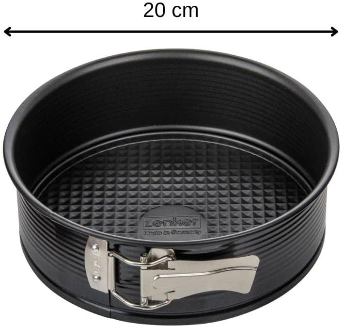 Zenker Springform, 7.87", Black/Metallic