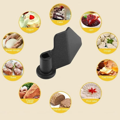 Bread Maker Paddle, Kitchen Kneading Blade Replacement for Breadmaker Machine, Black