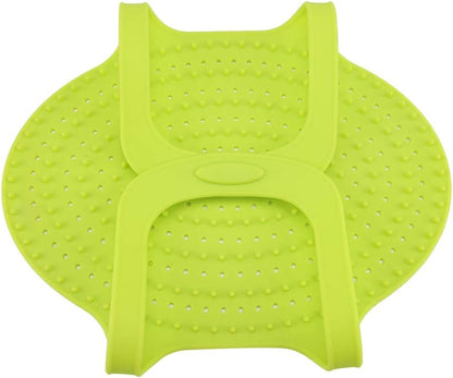 Pssopp Silicone Turkey Lifter, Roasting Pan Sling for Turkey Meat, Green Bakeware