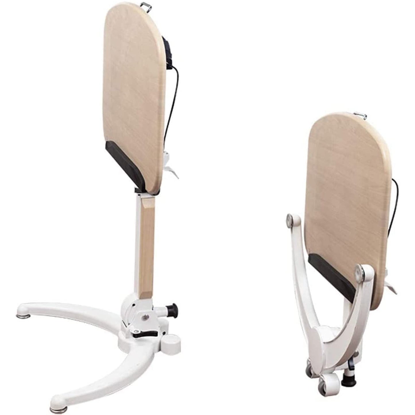 ZEELYDE Lectern Podium Stand,Lecture Stage, Conference Table, Standing Desk, Stand Mobile Standing Lift Multifunctional Folding Desk, Free Speech Bedside Table,B
