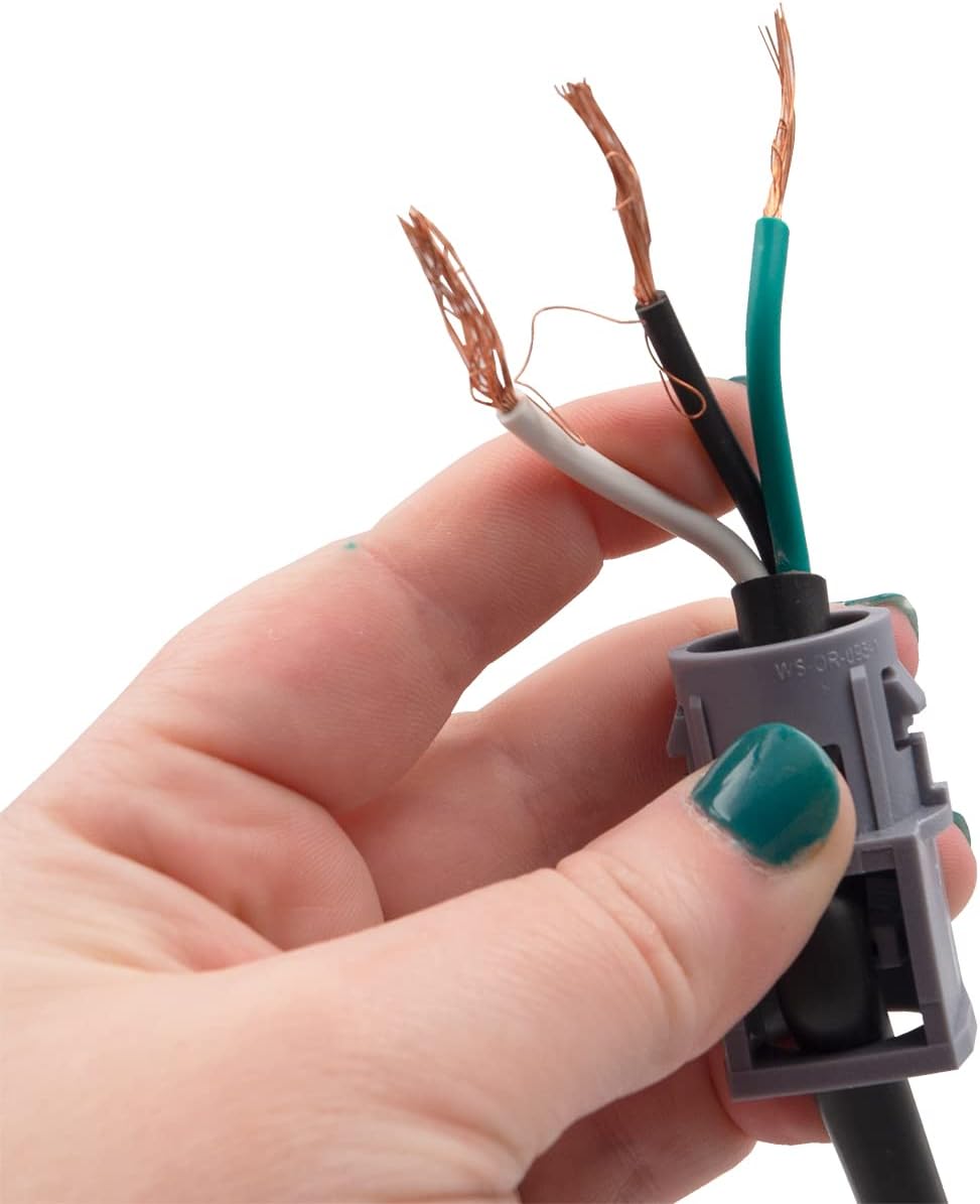 Supplying Demand WX09X70910 Dishwasher Power Cord Replacement, 5 Feet 4 Inches Long