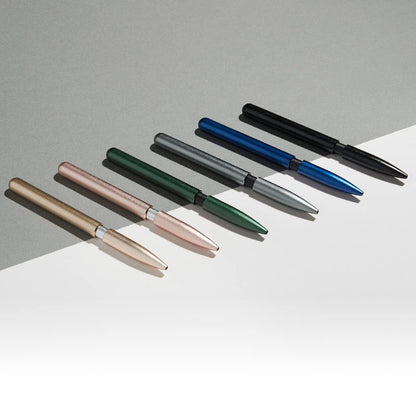 stilform - Ballpoint Pen - Precision Milled Aluminum with Magnetic Closure Mechanism and Superior Schmidt Refill - Award Winning Design (Aurora Green)