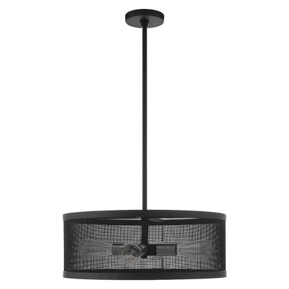 Livex Lighting 4 Light Brushed Nickel Chandelier