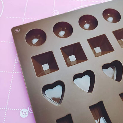 Happy Mothers Day Chocolate Mold Silicone Cake Pan, Non-toxic Set of 2 for Baking, DIY Candy Gifts