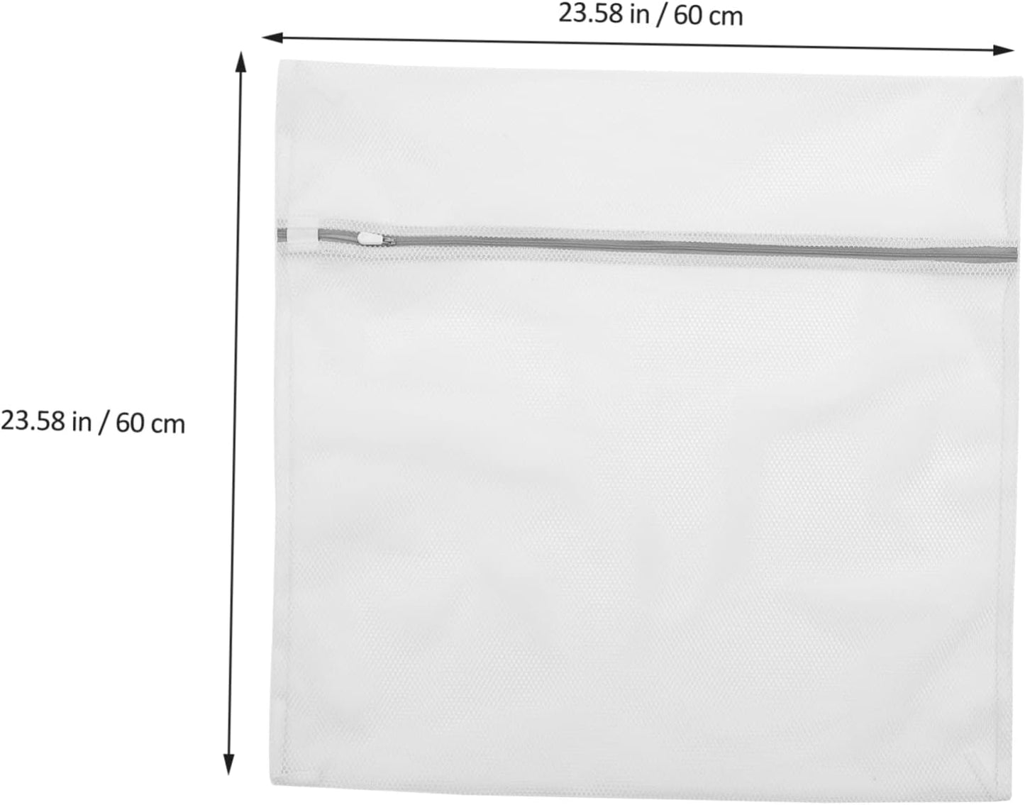 Zerodeko Laundry Bag, Large Durable Mesh Wash Bag for Socks, Clothes, Bedding, Travel Toiletries, Polyester Washing
