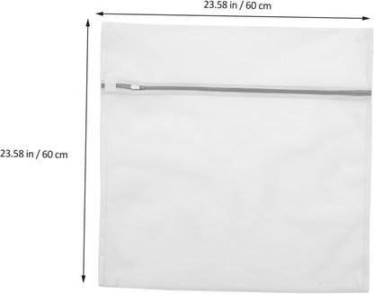 Zerodeko Laundry Bag, Large Durable Mesh Wash Bag for Socks, Clothes, Bedding, Travel Toiletries, Polyester Washing