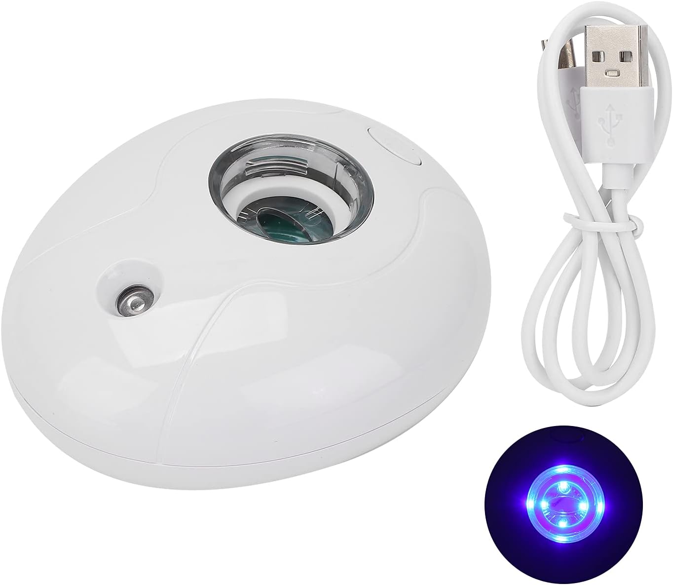 Portable Water Humidifier, USB Charging Noiseless Bottle Humidifier for Bedroom and Office Use