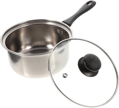 1 Set Stainless Steel Pot, Nonstick Saucepan with Lid, Deep Skillet, Stock Pot, Small Pan