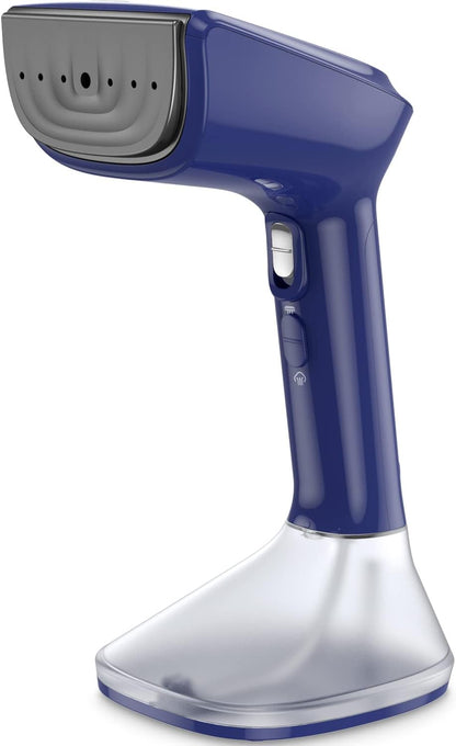 Skiennix Steamer for Clothes - 1800W Powerful Steam, Fast 20-Second Heat-Up, Detachable Tank | Blue