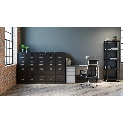 Pemberly Row 2 Drawers 20" Deep Mobile File Cabinet Lockable Pre-Assembled Stationary Letter Size for Home, Office