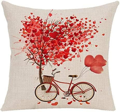 Custom Design Outdoor/Indoor Throw Pillowcase, Personalized Love Photo Wedding Keepsake, 18" x 18"