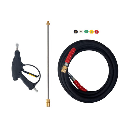 Canpump Wall-Mount Pressure Washer: 5 hp Full-Speed Motor 230 V, Total Stop System, Canpump CF 2530 EH, Remote Control